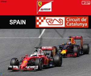 yapboz S.Vettel, 2016 İspanya Grand Prix